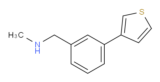 N-Methyl-3-(3-thienyl)benzenemethanamine (ACI)