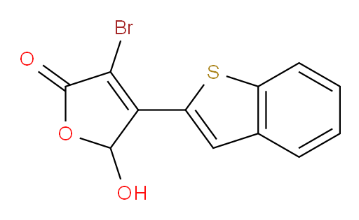 4-Benzo[b]thien-2-yl-3-bromo-5-hydroxy-2(5H)-furanone (ACI)
