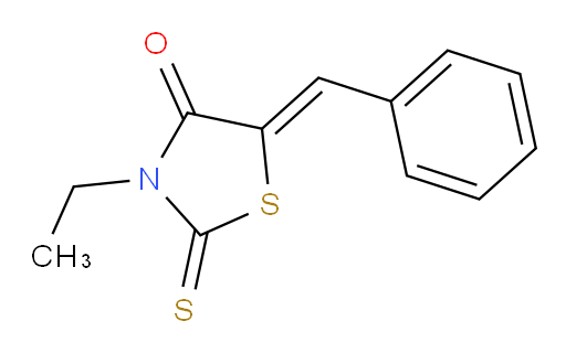 3-Ethyl-4-oxo-5-benzylidene-1,3-thiazolidine-2-thione