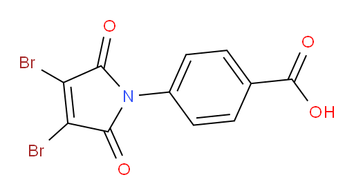 4-(3,4-Dibromo-2,5-dihydro-2,5-dioxo-1H-pyrrol-1-yl)benzoic acid (ACI)