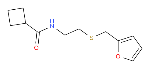 N-[2-[(2-Furanylmethyl)thio]ethyl]cyclobutanecarboxamide (ACI)