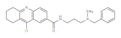 9-Chloro-5,6,7,8-tetrahydro-N-[3-[methyl(phenylmethyl)amino]propyl]-2-acridinecarboxamide (ACI)