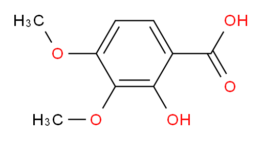 2-Hydroxy-3,4-dimethoxybenzoic acid (ACI)