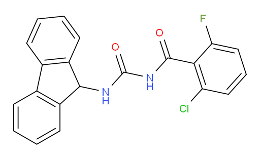 2-Chloro-N-[(9H-fluoren-9-ylamino)carbonyl]-6-fluorobenzamide (ACI)