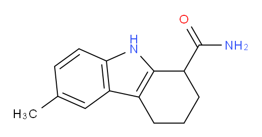 2,3,4,9-Tetrahydro-6-methyl-1H-carbazole-1-carboxamide (ACI)