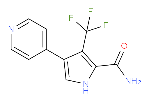 4-(4-Pyridinyl)-3-(trifluoromethyl)-1H-pyrrole-2-carboxamide (ACI)