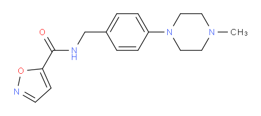 N-[[4-(4-Methyl-1-piperazinyl)phenyl]methyl]-5-isoxazolecarboxamide (ACI)