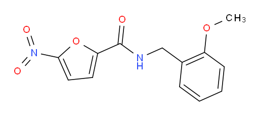 N-[(2-Methoxyphenyl)methyl]-5-nitro-2-furancarboxamide (ACI)