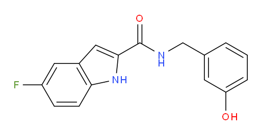 5-Fluoro-N-[(3-hydroxyphenyl)methyl]-1H-indole-2-carboxamide (ACI)
