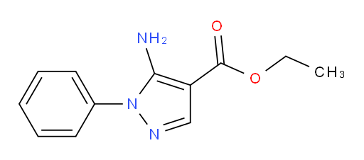 1H-Pyrazole-4-carboxylic acid, 5-amino-1-phenyl-, ethyl ester (9CI, ACI)