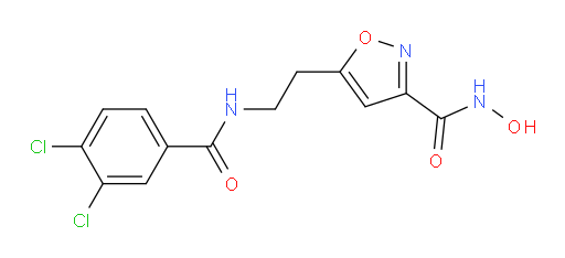 5-[2-[(3,4-Dichlorobenzoyl)amino]ethyl]-N-hydroxy-3-isoxazolecarboxamide (ACI)