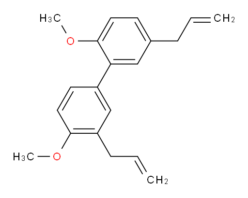 2,4′-Dimethoxy-3′,5-di-2-propen-1-yl-1,1′-biphenyl (ACI)