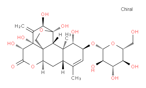 Eurycomanol 2-O-β-D-glucopyranoside