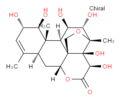 (1β,2α,11β,12α,15β)-13,20-Epoxy-1,2,11,12,14,15-hexahydroxypicras-3-en-16-one (ACI)