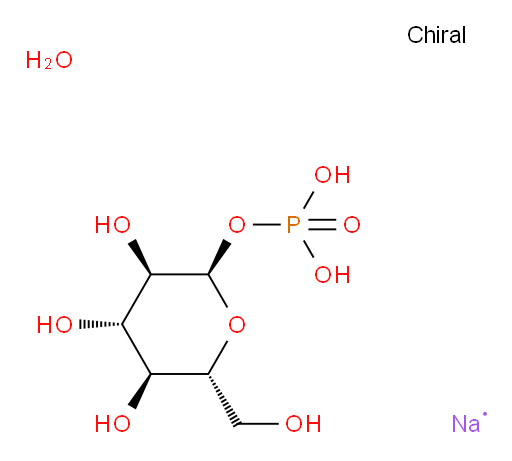 α-D-Glucopyranose, 1-(dihydrogen phosphate), sodium salt, hydrate (1:2:1) (ACI)
