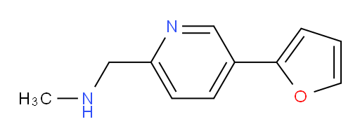 5-(2-Furanyl)-N-methyl-2-pyridinemethanamine (ACI)