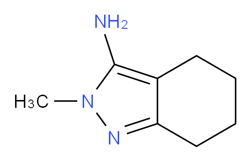 4,5,6,7-Tetrahydro-2-methyl-2H-indazol-3-amine (ACI)