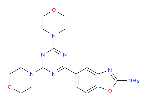 5-(4,6-Di-4-morpholinyl-1,3,5-triazin-2-yl)-2-benzoxazolamine (ACI)