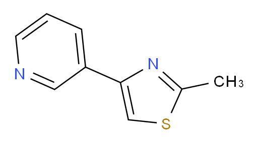 3-(2-Methyl-4-thiazolyl)pyridine (ACI)