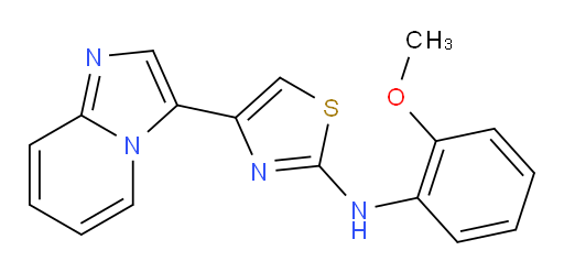4-Imidazo[1,2-a]pyridin-3-yl-N-(2-methoxyphenyl)-2-thiazolamine (ACI)
