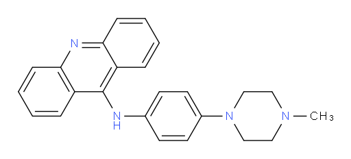 Acridin-9-yl[4-(4-methylpiperazin-1-yl)phenyl]amine