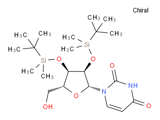2′,3′-Bis-O-[(1,1-dimethylethyl)dimethylsilyl]uridine (ACI)