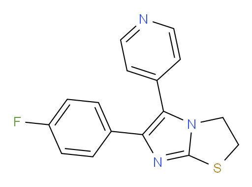 6-(4-Fluorophenyl)-2,3-dihydro-5-(4-pyridinyl)imidazo[2,1-b]thiazole (ACI)