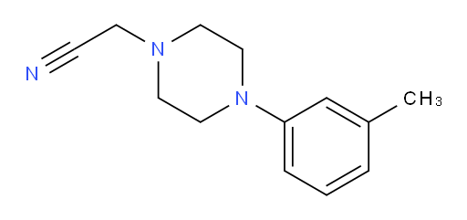 4-(3-Methylphenyl)-1-piperazineacetonitrile (ACI)