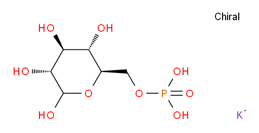 D-Glucopyranose, 6-(dihydrogen phosphate), monopotassium salt (9CI)