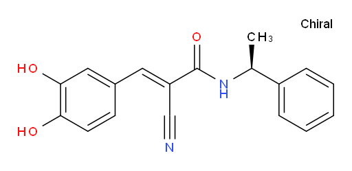 (+)-Tyrphostin B44