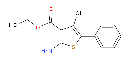 ethyl 2-amino-4-methyl-5-phenylthiophene-3-carboxylate