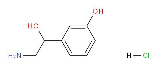 3-(2-amino-1-hydroxyethyl)phenol hydrochloride