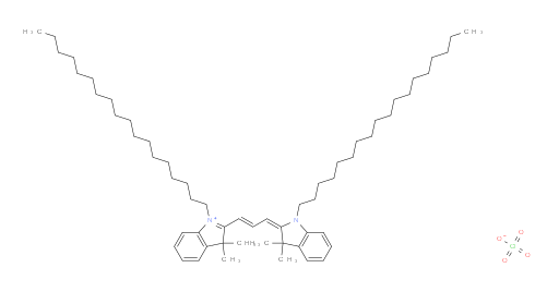 2-(3-(3,3-dimethyl-1-octadecylindolin-2-ylidene)prop-1-en-1-yl)-3,3-dimethyl-1-octadecyl-3H-indol-1-ium perchlorate