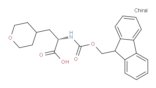 (S)-2-((((9H-fluoren-9-yl)methoxy)carbonyl)amino)-3-(tetrahydro-2H-pyran-4-yl)propanoic acid