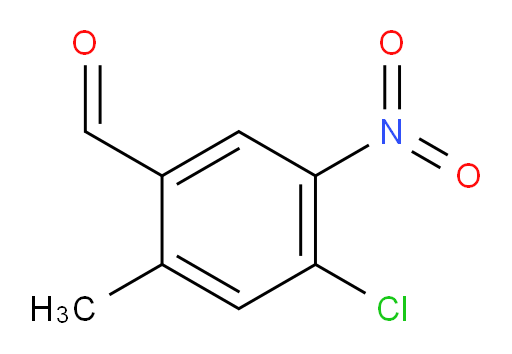 4-chloro-2-methyl-5-nitrobenzaldehyde