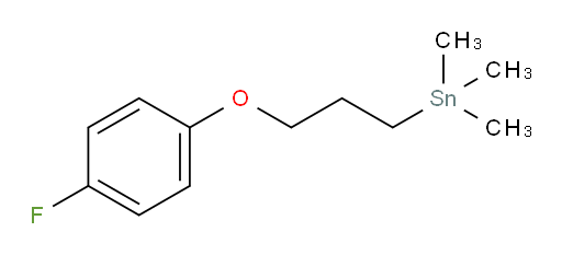 (3-(4-fluorophenoxy)propyl)trimethylstannane