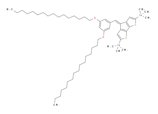 (4-(3,5-bis(hexadecyloxy)benzylidene)-4H-cyclopenta[1,2-b:5,4-b']dithiophene-2,6-diyl)bis(trimethylstannane)