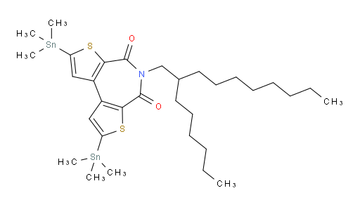 5-(2-hexyldecyl)-2,8-bis(trimethylstannyl)-4H-dithieno[2,3-c:3',2'-e]azepine-4,6(5H)-dione