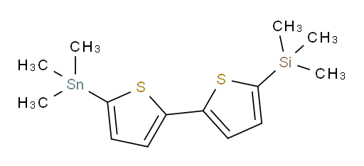 trimethyl(5'-(trimethylstannyl)-[2,2'-bithiophen]-5-yl)silane