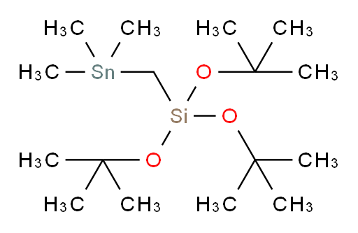 tri-tert-butoxy((trimethylstannyl)methyl)silane