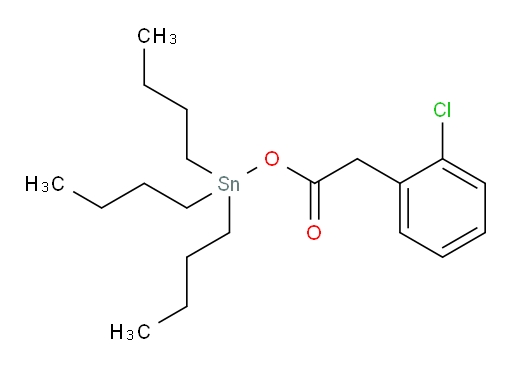 tributylstannyl 2-(2-chlorophenyl)acetate