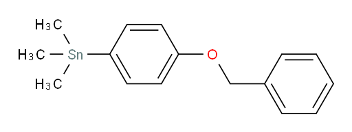 (4-(benzyloxy)phenyl)trimethylstannane