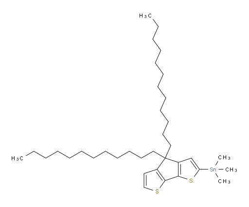 (4,4-didodecyl-4H-cyclopenta[1,2-b:5,4-b']dithiophen-2-yl)trimethylstannane