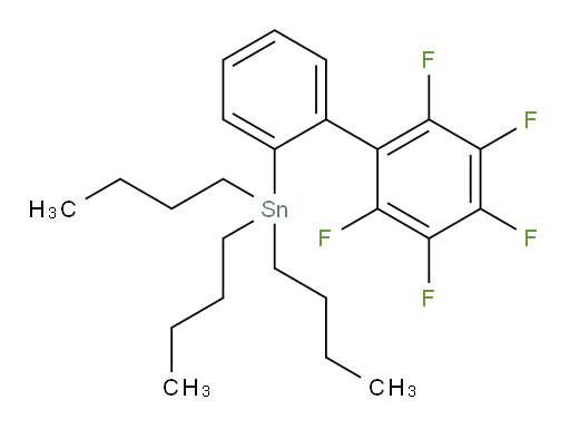 tributyl(2',3',4',5',6'-pentafluoro-[1,1'-biphenyl]-2-yl)stannane