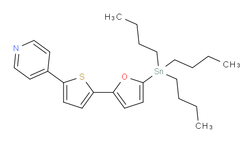 4-(5-(5-(tributylstannyl)furan-2-yl)thiophen-2-yl)pyridine