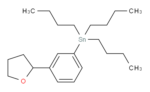 tributyl(3-(tetrahydrofuran-2-yl)phenyl)stannane