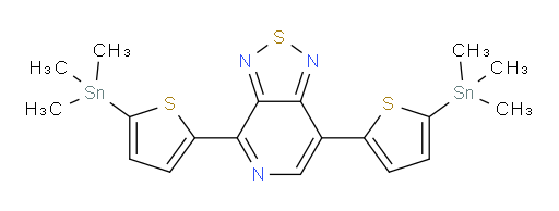 4,7-bis(5-(trimethylstannyl)thiophen-2-yl)-[1,2,5]thiadiazolo[3,4-c]pyridine