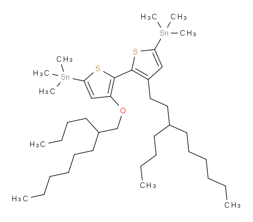 (3-(3-butylnonyl)-3'-((2-butyloctyl)oxy)-[2,2'-bithiophene]-5,5'-diyl)bis(trimethylstannane)