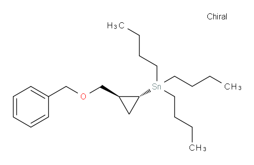 ((1R,2S)-2-((benzyloxy)methyl)cyclopropyl)tributylstannane