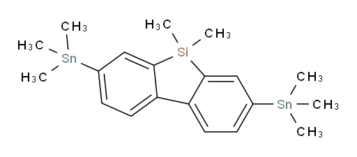 5,5-dimethyl-3,7-bis(trimethylstannyl)-5H-dibenzo[b,d]silole